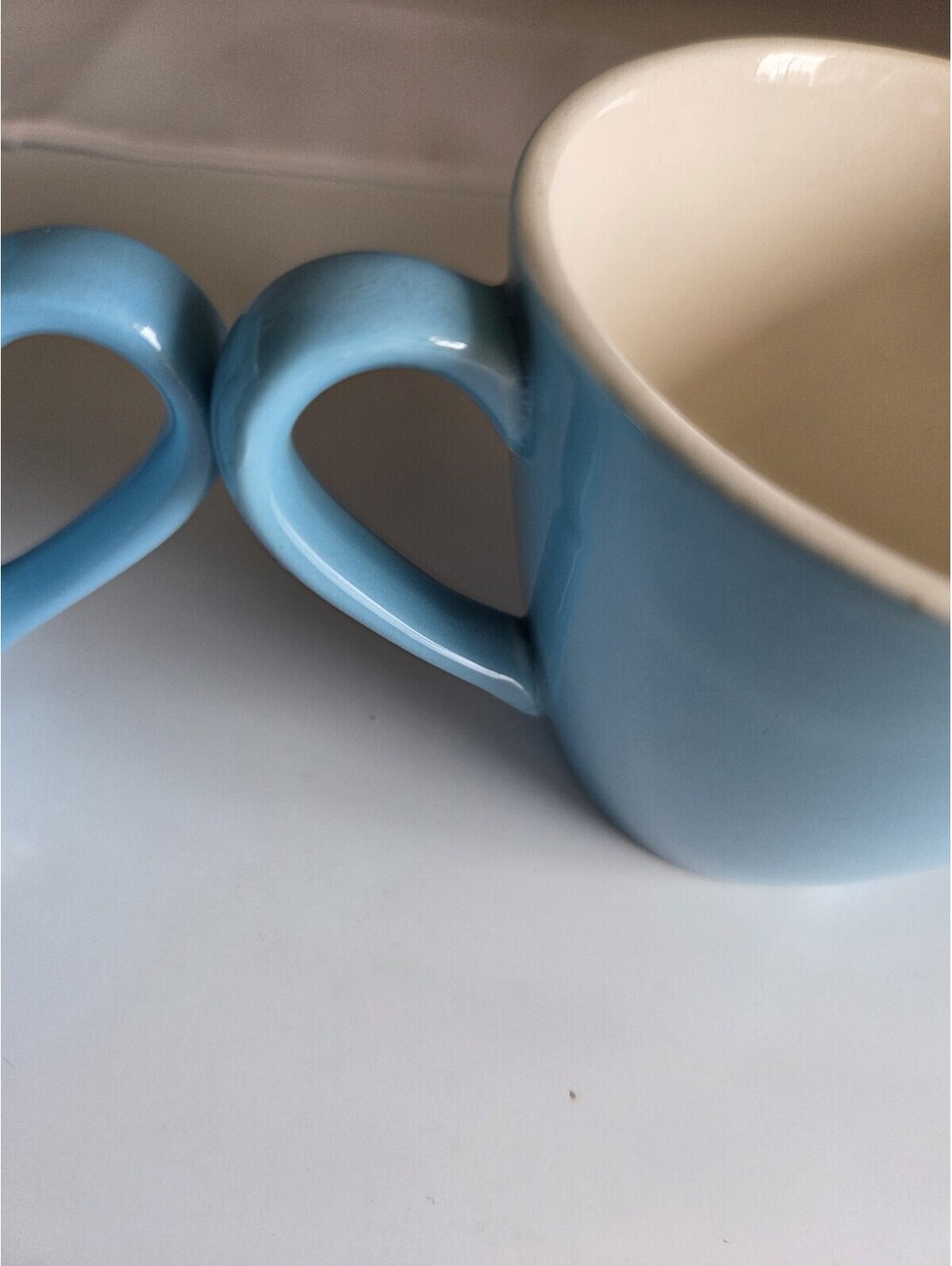 Vintage Atomic Blue 7pcs Sugar + Shakers + COFFEE CUPS Aqua Teal Blue MCM  SC2 - Picture 6 of 16